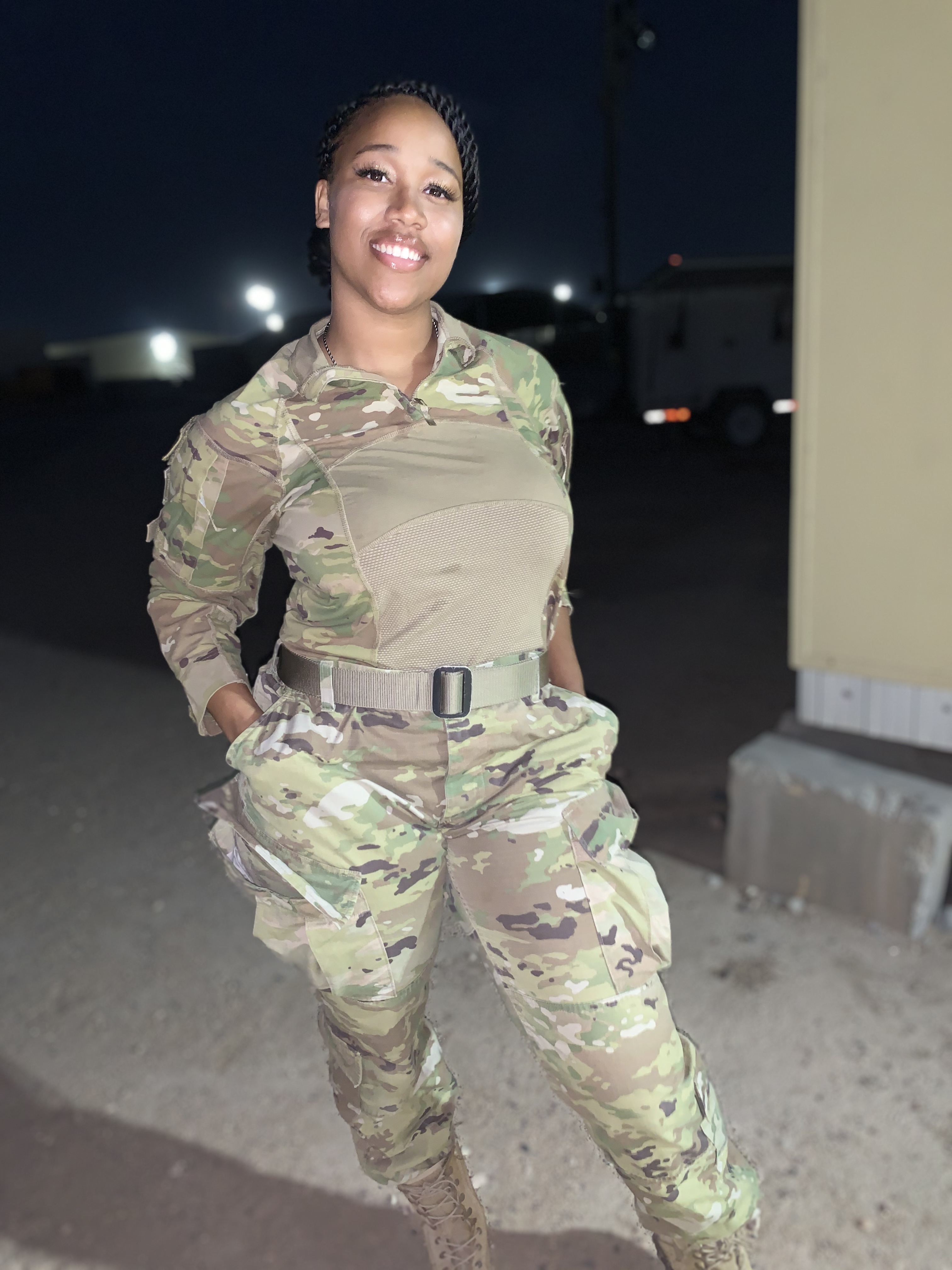 Tatiana N. Joseph in U.S. Army uniform