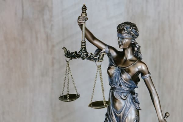 Lady Justice statue representing court readiness